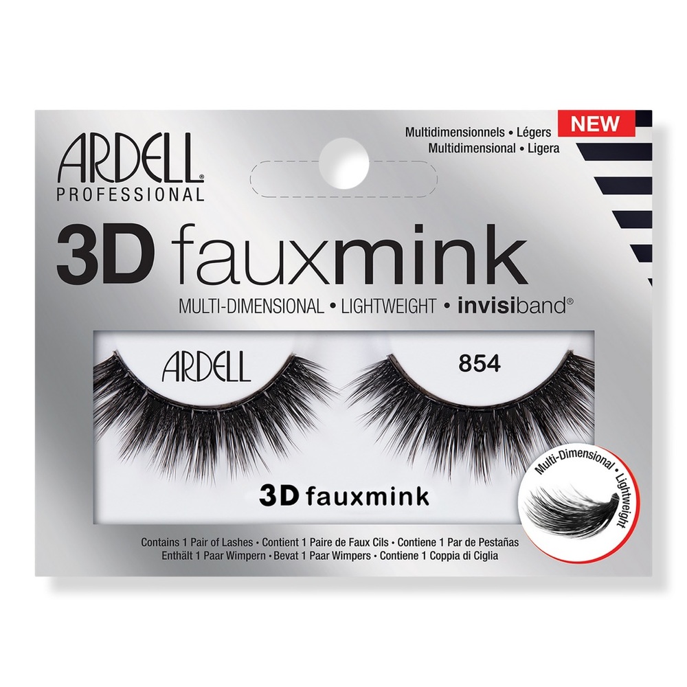 Ardell Faux Mink Lashes - 854 Black